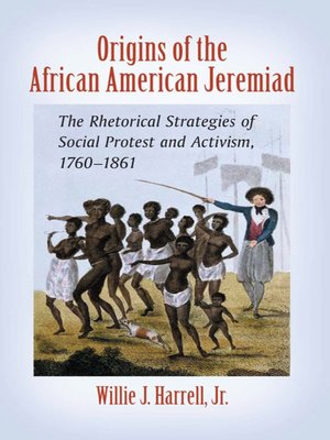 cover image of Origins of the African American Jeremiad